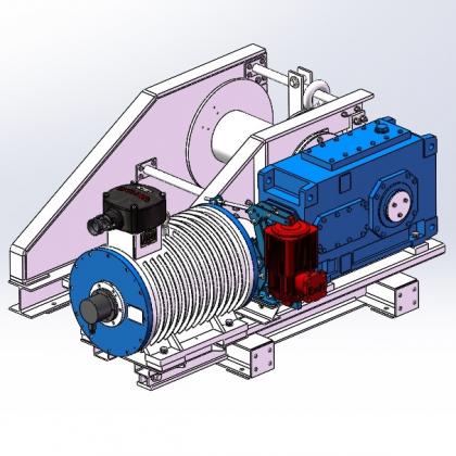 China Permanent Magnet Frequency Conversion Tensioning Device for Belt ...
